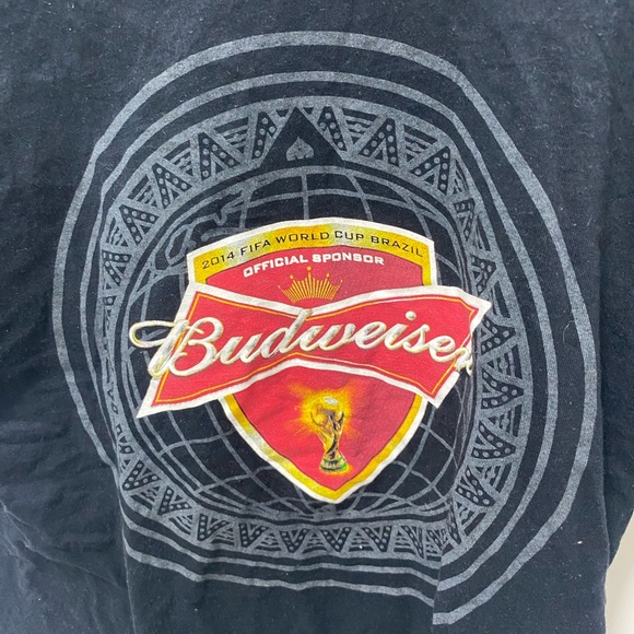 2014 World Cup 🌎 Brazil 🇧🇷 Budweiser shirt 🍺 - Picture 2 of 4